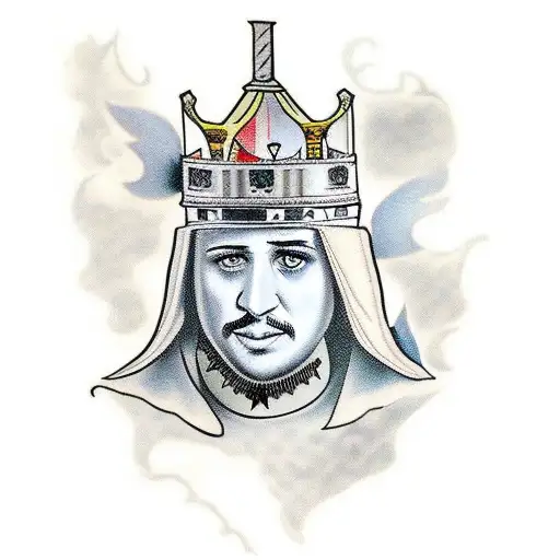 king Baldwin IV of Jerusalem tattoo design idea