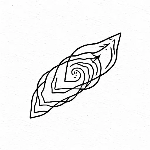 lights will guide you home  tattoo design idea