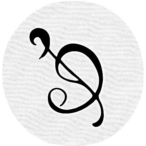 Premium Vector  Vector hand drawn calligraphic floral d monogram or logo  uppercase hand lettering letter d swirls