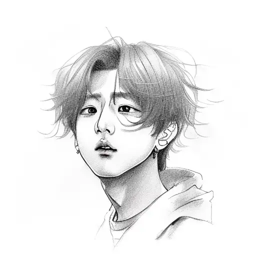 jungkook bts tattoo design idea