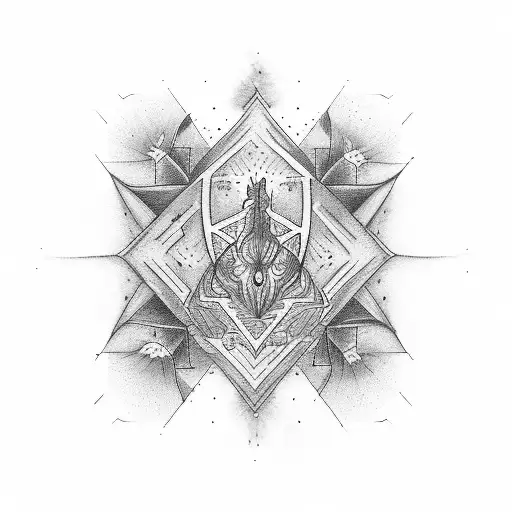 the word trio tattoo design idea