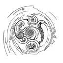 nautilus  tattoo design idea