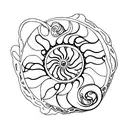 nautilus  tattoo design idea