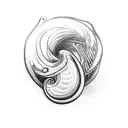 nautilus  tattoo design idea