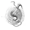 nautilus  tattoo design idea
