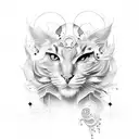 non ducor, duco in quotes surrounded by lilities tattoo design idea