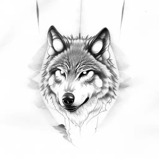 Werwolf  tattoo design idea