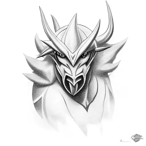 absol tattoo design idea