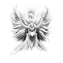 mega absol tattoo design idea