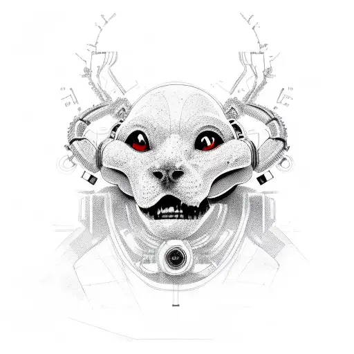 artificial intelligence  tattoo design idea