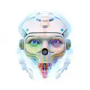artificial intelligence  tattoo design idea