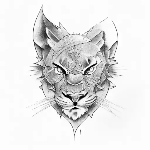 strength, husband and son  tattoo design idea