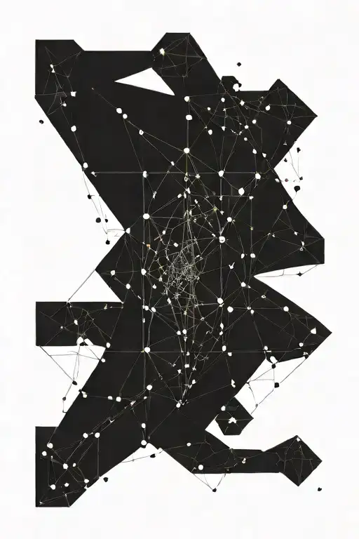 Constellation formed from combining scorpio gemini capricorn aquarius cancer and leo tattoo design idea