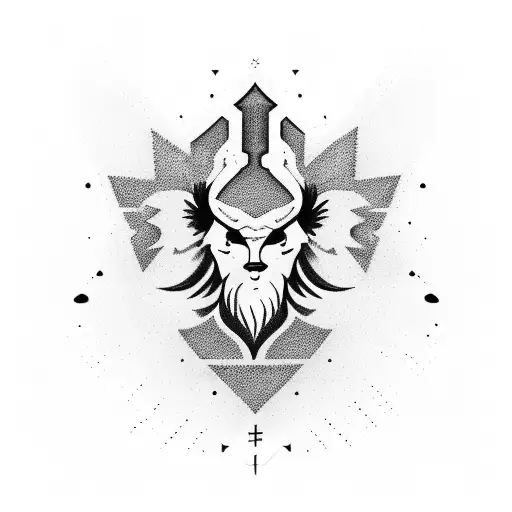 god is greater than all highs and lows  tattoo design idea