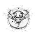 josh 1:9 tattoo design idea