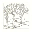 Thats life tree tattoo design idea