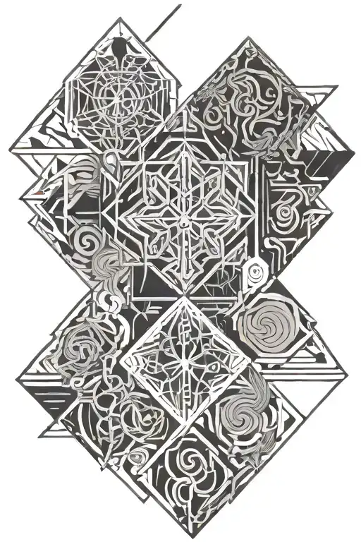 Bibbulmun Trail Track Marker tattoo design idea