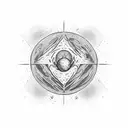 Binary Neutron Stars Gravitational Waves tattoo design idea