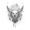 john wick tattoo design idea