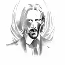 john wick tattoo design idea
