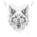john wick tattoo design idea