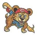 Chicago Cubs and CG together tattoo design idea