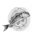 Carp Fishing  tattoo design idea