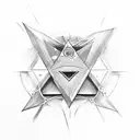illuminati  tattoo design idea