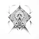 illuminati  tattoo design idea