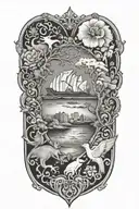 australia tattoo design idea