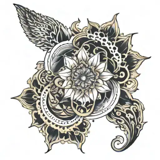 ACOTAR FEYRE ARM TATTOO COATING tattoo design idea