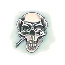 Grim Reaper tattoo design idea