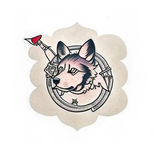 Subwoofer  tattoo design idea