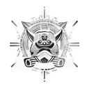 Subwoofer  tattoo design idea