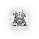 Subwoofer  tattoo design idea