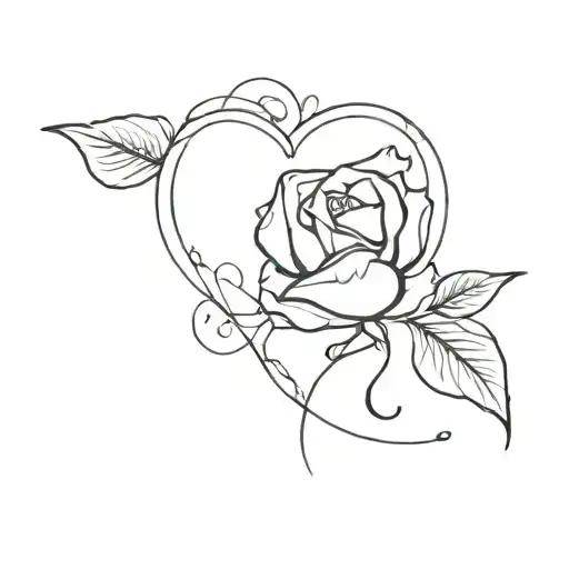 unrequited love  tattoo design idea
