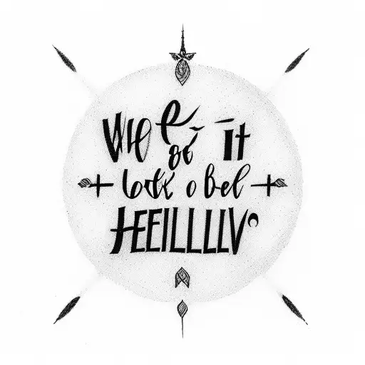 Bible verse : mark 9:23 Oh lord i believe, help me with my unbelief tattoo design idea