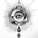 All Seeing Eye tattoo design idea