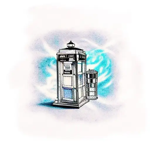 TARDIS  tattoo design idea