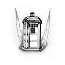 TARDIS  tattoo design idea