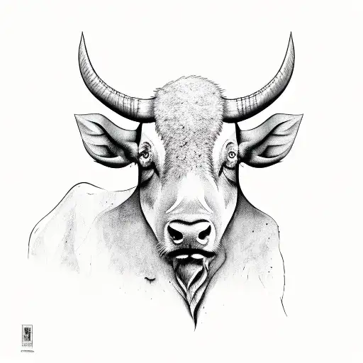 Prisoner Buffalo tattoo design idea