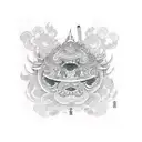 madara hasirama tattoo design idea