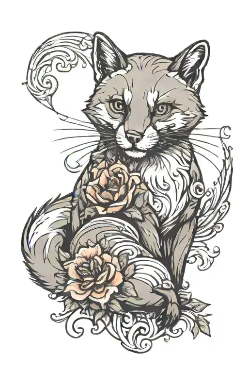 marten tattoo design idea