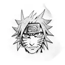 pain Naruto  tattoo design idea