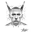Eminem tattoo design idea