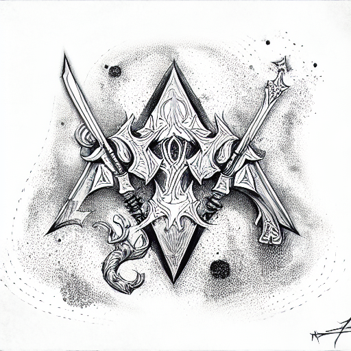 Ace of Spades tattoo design idea