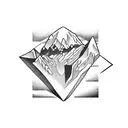 iceberg tattoo design idea