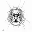 Star wars harry potter tattoo design idea
