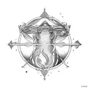 libra and pisces combined tattoo tattoo design idea