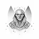 guillotine tattoo design idea